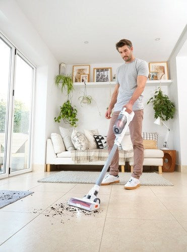 Black & Decker BHFEA515J stick vacuum/electric broom Battery Dry Cyclonic Bagless 0.5 L Orange  White 1.5 Ah
