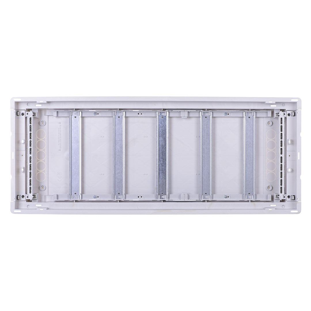 PLASTIC INSTALLATION ENCLOSURE WITH METAL DOOR  FLUSH-MOUNTED  IP40  5 ROWS  60 NOARK PMF 60 107262 MODULES
