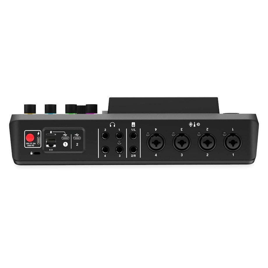 RØDE Caster Pro II Podcast Mixer - All-in-One Audio Production Solution - Quad-Core Engine - Black