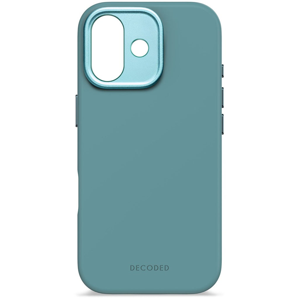 Decoded Silicone Case iPhone 17 Retro Blue with MagSafe (D25IPO17BCS9RB)