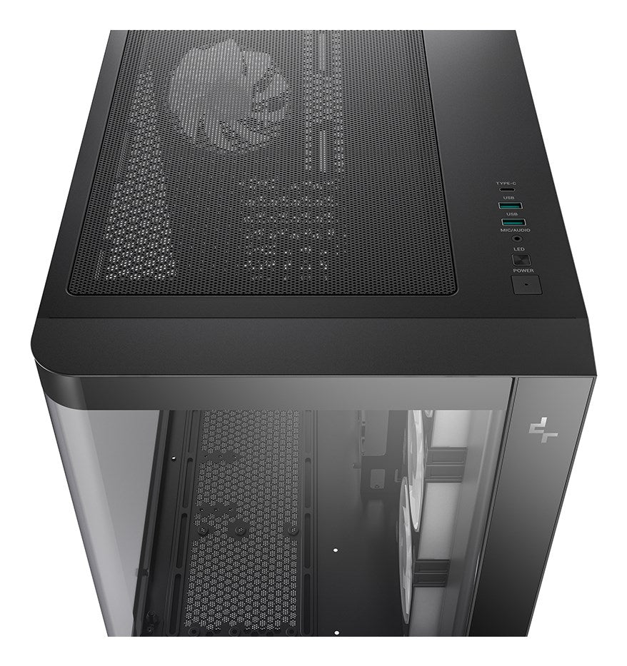 DEEPCOOL Tower Computer Case Black R-CG530U-BKAGA4-G