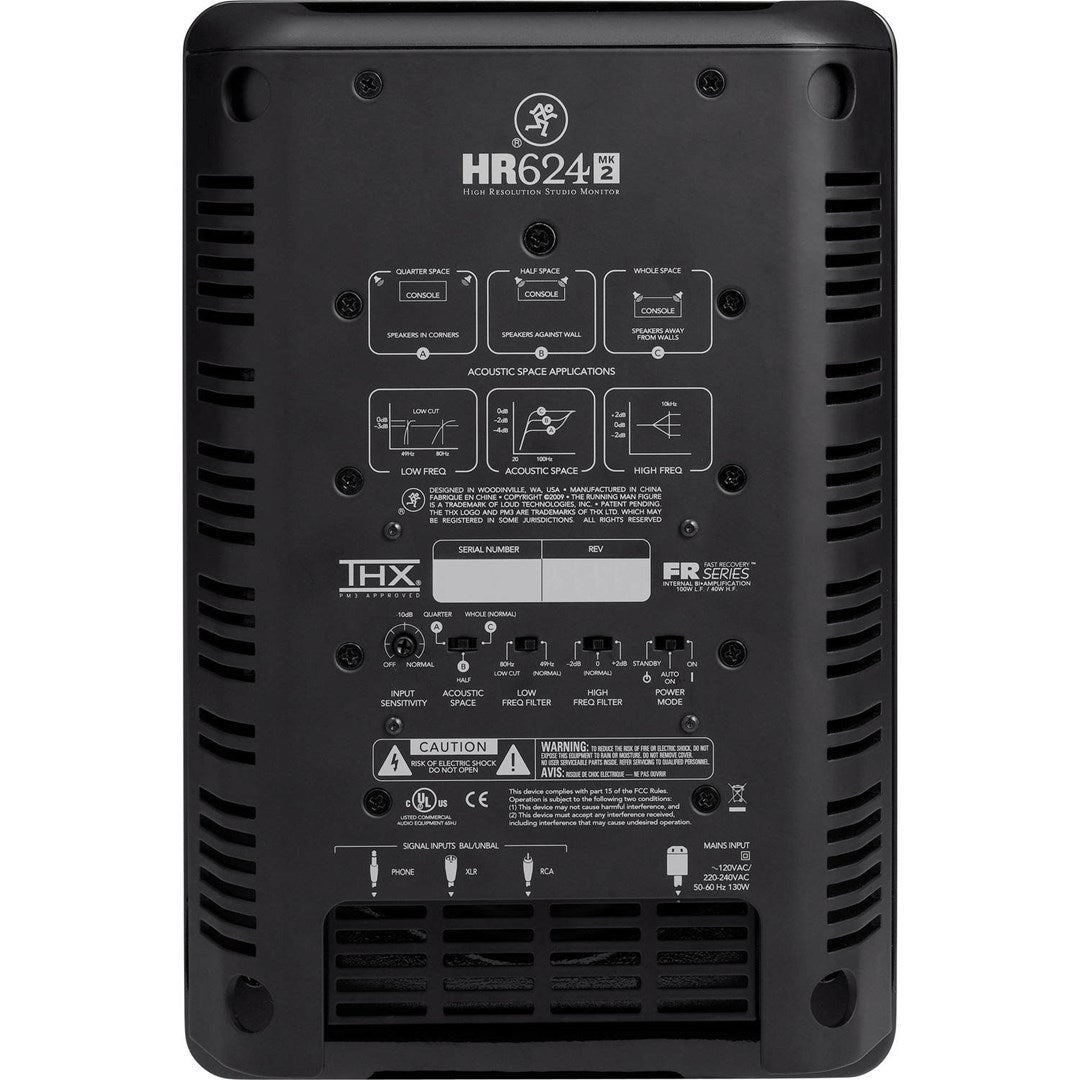 MACKIE HR624mk2 Studio Monitor 45-22000 Hz 33300 g 2786860