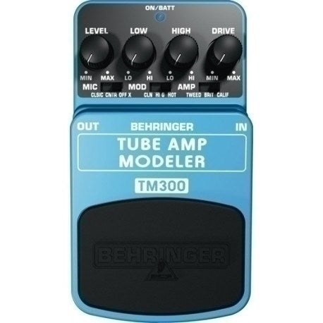 Behringer TM300 effects pedal Black  Blue