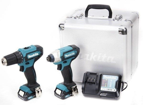 Makita 12V Combo Tool Set (DF333D + TD110D) with Batteries CLX224X