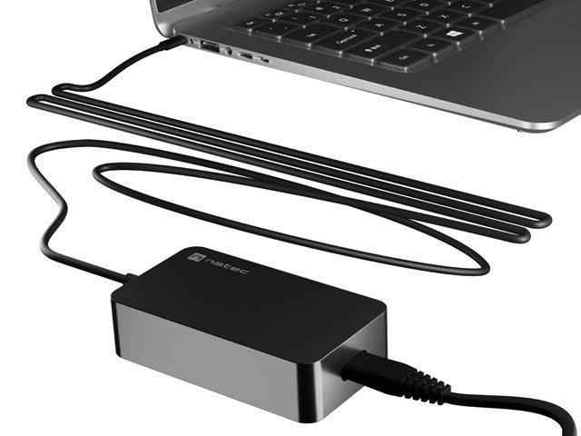 NATEC Power Supply Charger USB-C 65W 110-240V NZU-2361