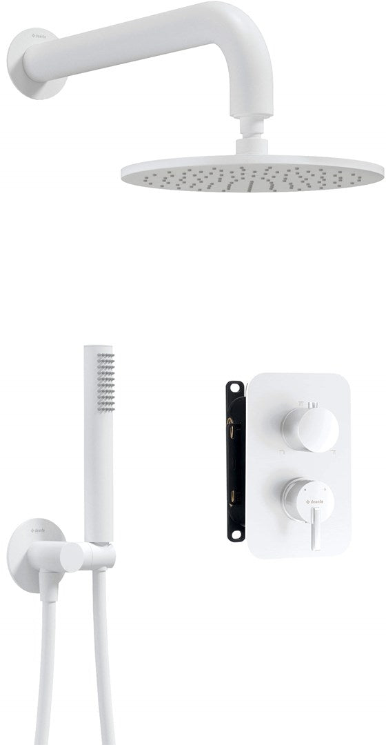 Deante Concealed Shower Set Mixer Box Overhead Shower