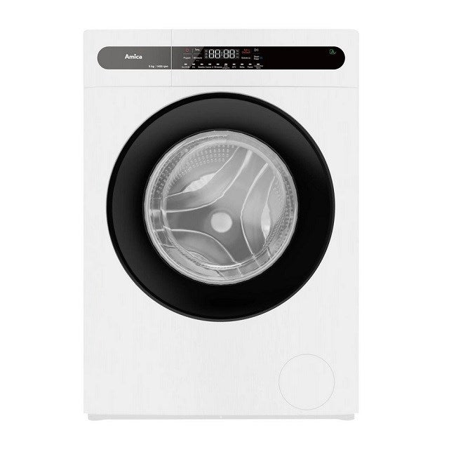 Amica Washing Machine 9 kg 1400 RPM Energy Class A Model WAC914ALISO