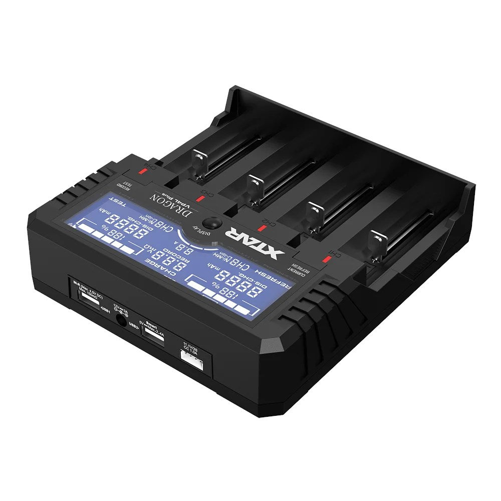 XTAR BATTERY CHARGER DRAGON LI-ION VP4L PLUS