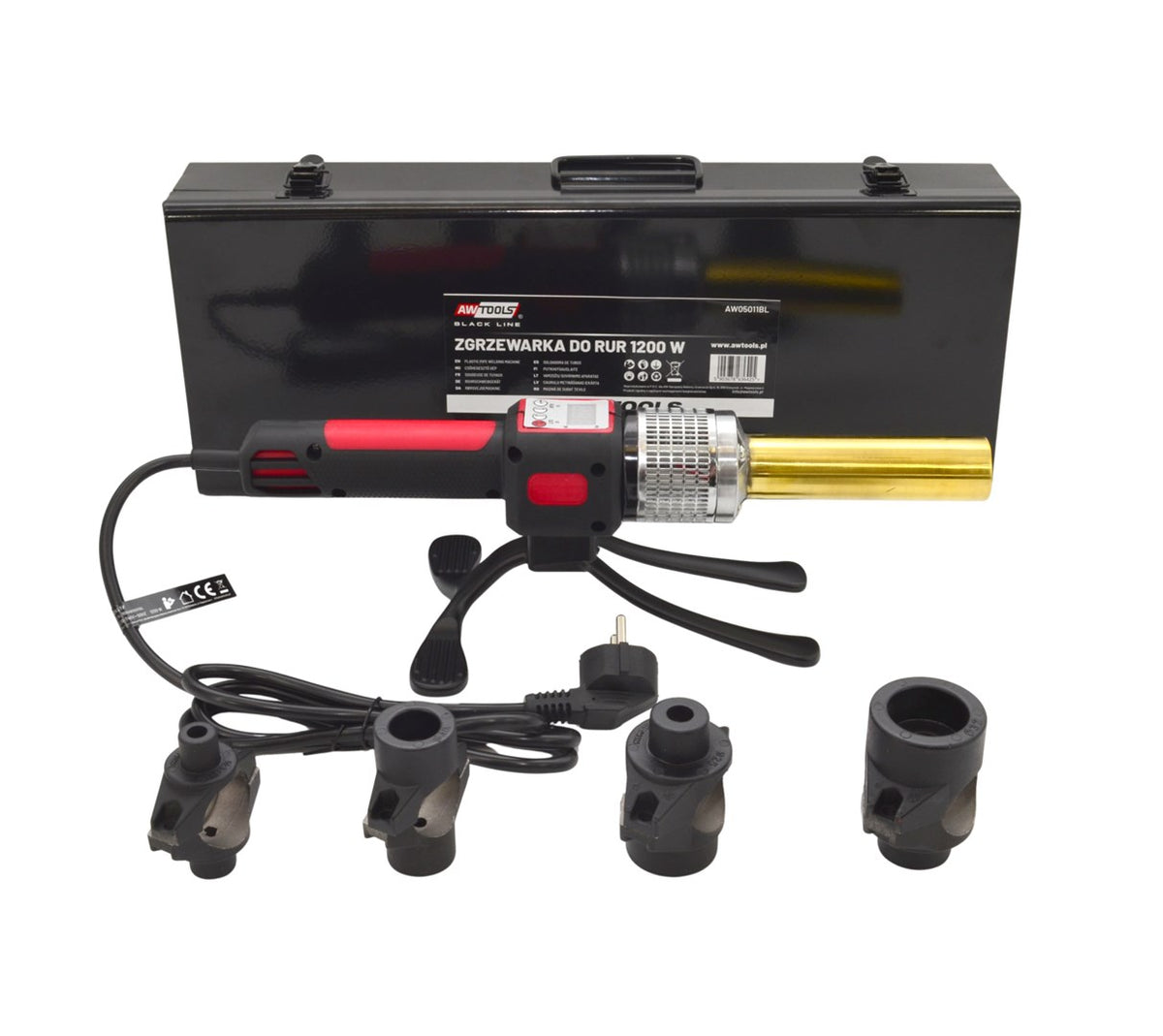 AWTOOLS PVC Welding Machine 11012275 - 1200W, For Pipes 16-32 mm
