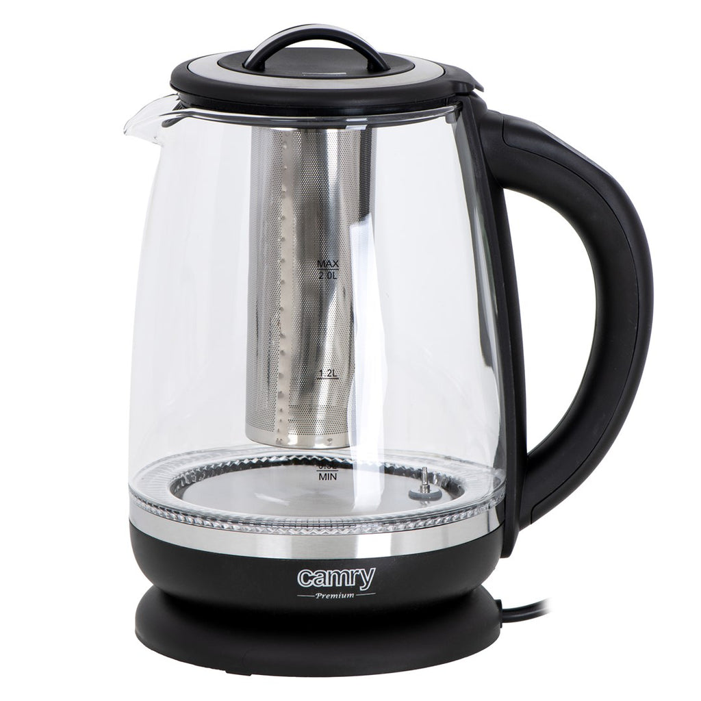Camry Electric Kettle 1.7L 2000W Black CR 1290