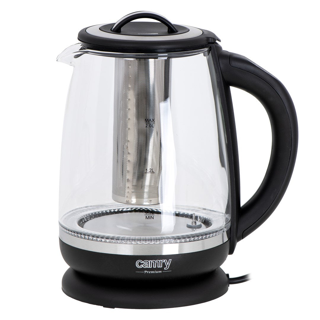 Camry Electric Kettle 1.7L 2000W Black CR 1290