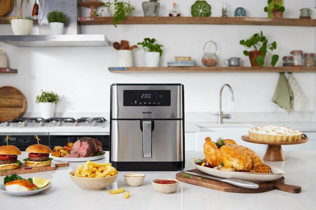 Breville Fat-Free Deep Fat Fryer 9 L 1700W 6 Programs VDF131X