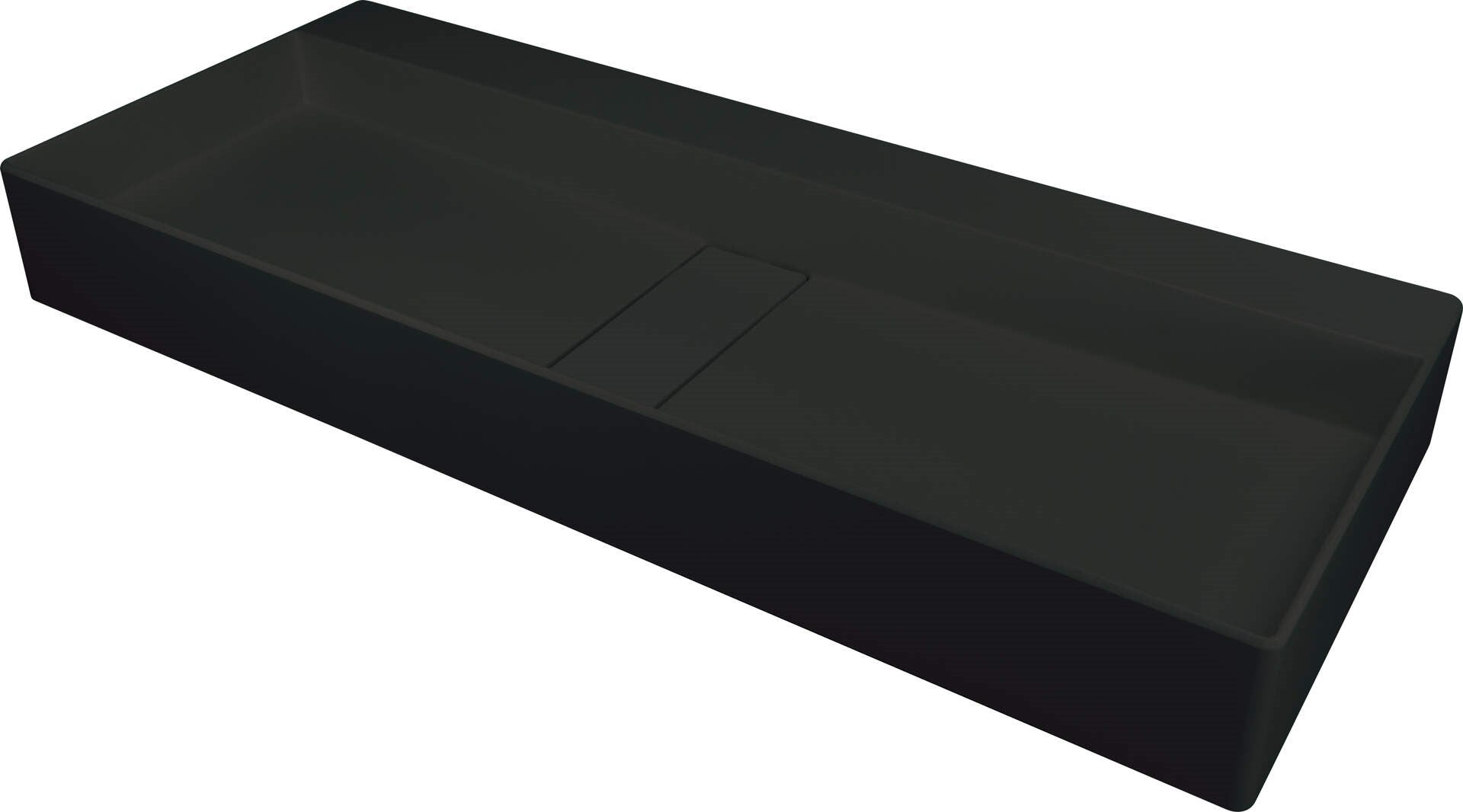 Granite countertop sink with cover