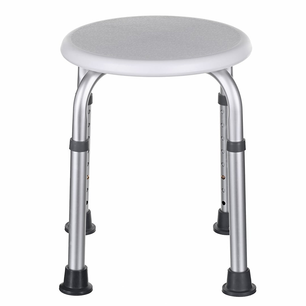 Shower Stool Non-Slip Adjustable Height