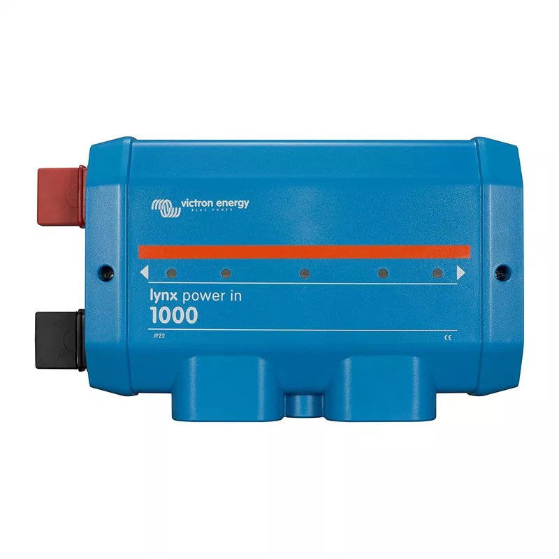 Lynx Power-In with M10 Terminals for Battery Connections in Lynx Distribution System M10-Sammelschiene