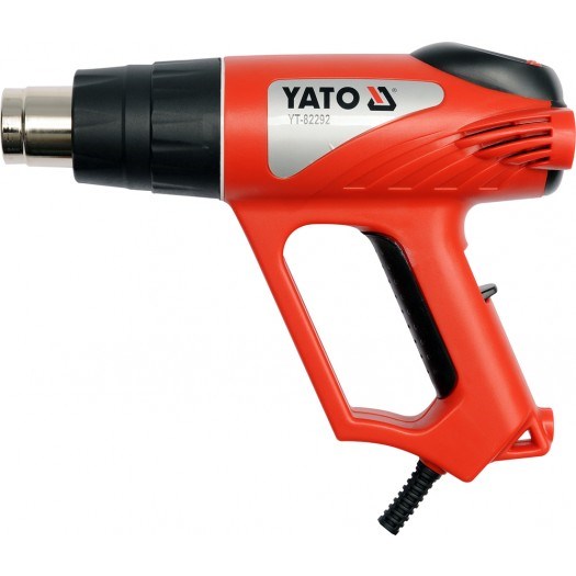 YATO YT-82292 Heat Gun 2000W 550°C 500 l/min Black, Grey, Orange