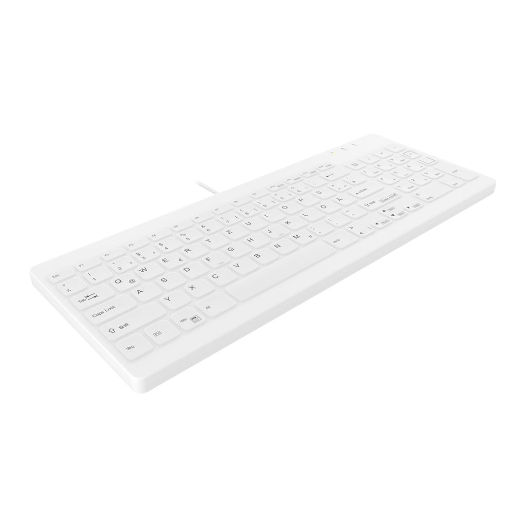 Cherry Active Key Medical Keyboard AK-C7012F-U1 - USB White (AK-C7012F-U1-W/GE)
