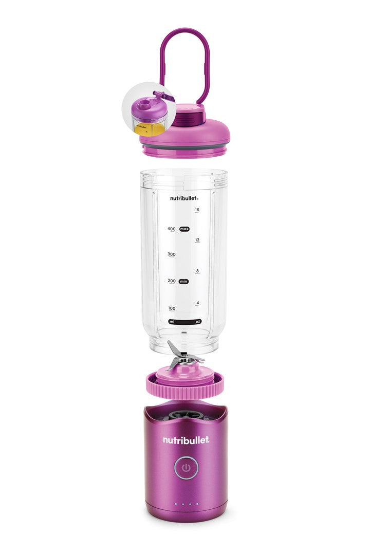 nutribullet Portable Blender 0.59 L Battery Purple NBP013VT