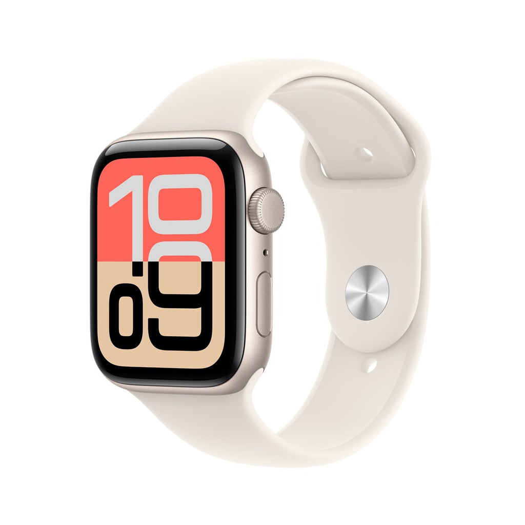 Apple Watch SE (3rd Gen) Smartwatch 44 mm Starlight Aluminium GPS - Model 1768840