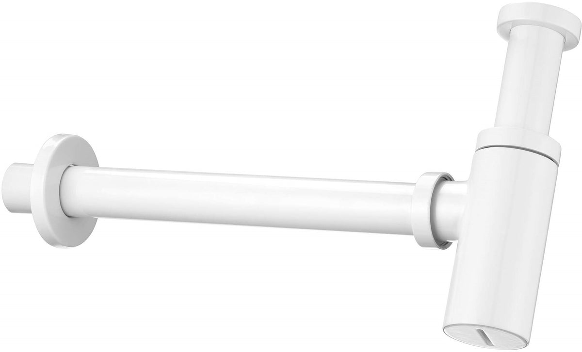 Round Washbasin Siphon Chrome