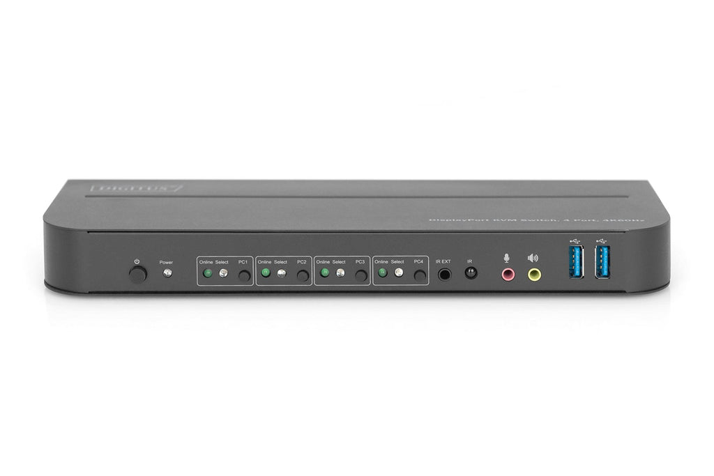 DIGITUS - KVM/Audio Switch - 4 x KVM/Audio - Desktop (DIGITUS)