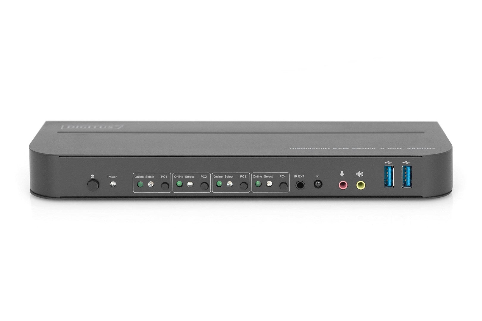 DIGITUS - KVM/Audio Switch - 4 x KVM/Audio - Desktop (DIGITUS)