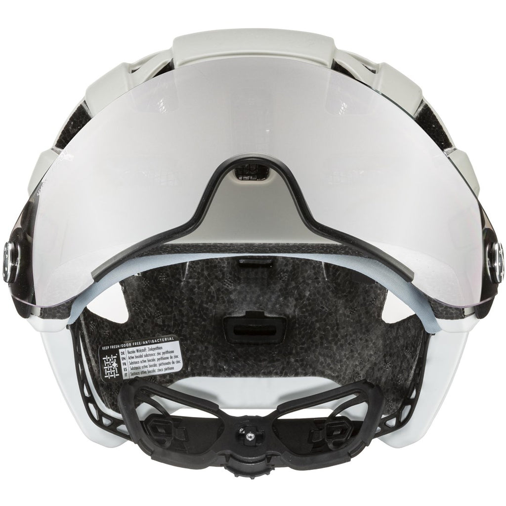 Uvex Finale Visor Helmet White, Sand Sport and Tourism Bicycles and accessories Helmets