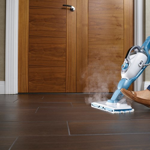 Black & Decker FSMH1321J steam cleaner Steam mop 0.5 L 1300 W Blue  White