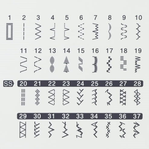 BROTHER Sewing Machine HF37
