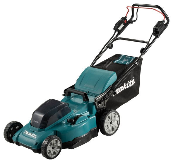 Makita DLM481CT2 Lawn Mower 2x18V 48 cm with Drive 2x5.0Ah