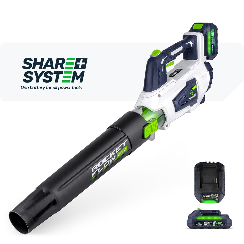 Cordless leaf blower 20 V 160 km/h W04400 WUBER