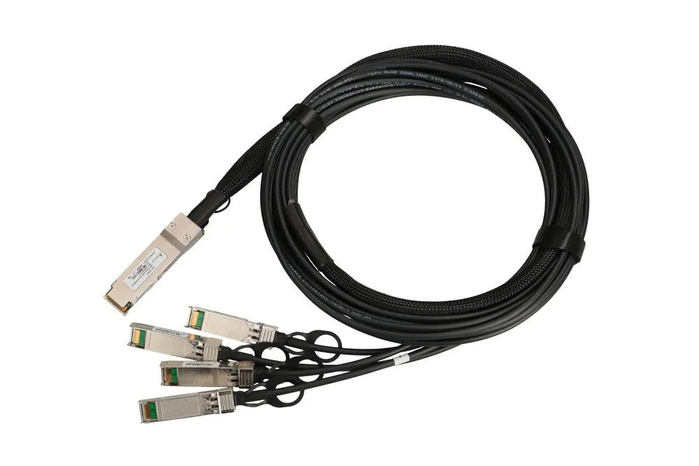 Extralink QSFP+ Cable 40Gbps to 4x 10Gbps 3 m 30AWG