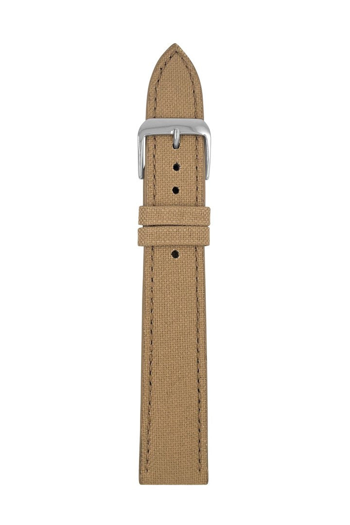 Recycled Leather Belt Light Brown 20 mm