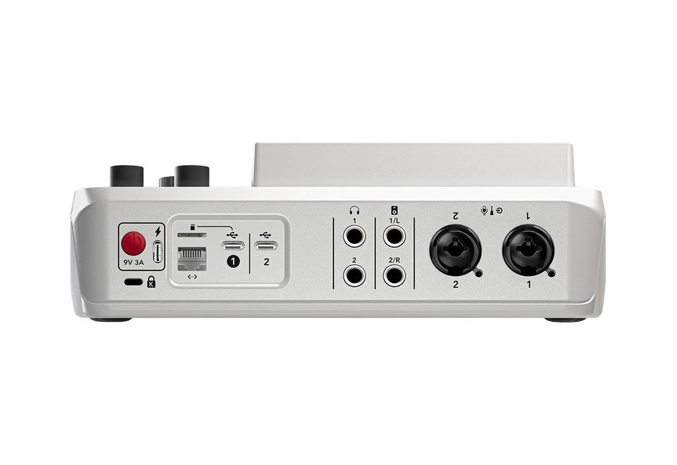 RODECaster Duo White Podcast production studio Music production station  white