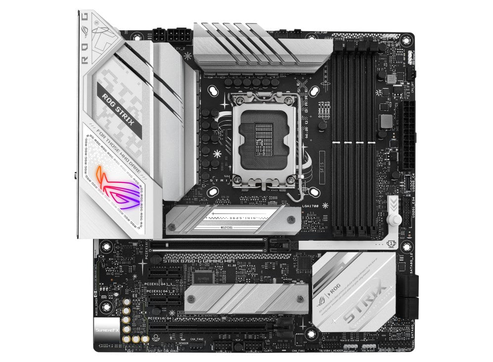 ASUS ROG STRIX B760-G GAMING WIFI Motherboard - Micro ATX - LGA1700 - 90MB1EQ0-M0EAY0 B760