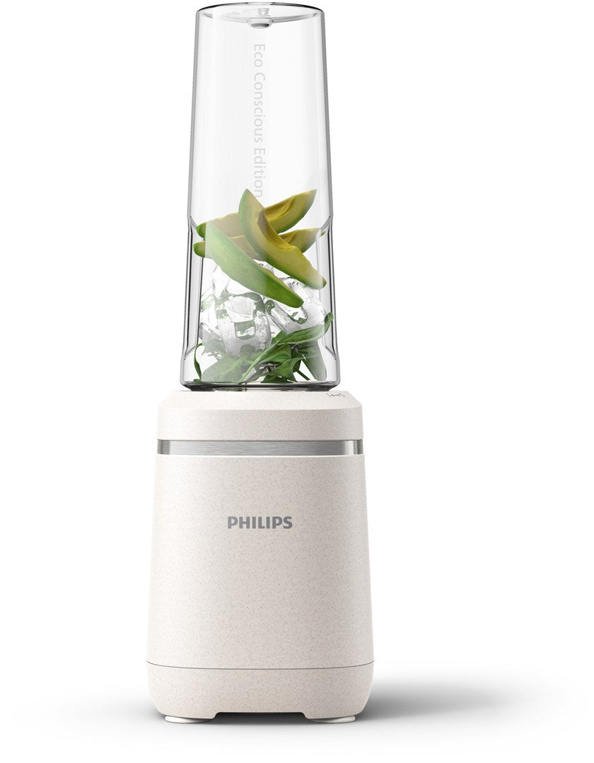 Philips Series 5000 HR2500 Eco Conscious Edition - Stand Mixer - 0.6 Liter - 350 W - Silk White Matte (HR2500/00)