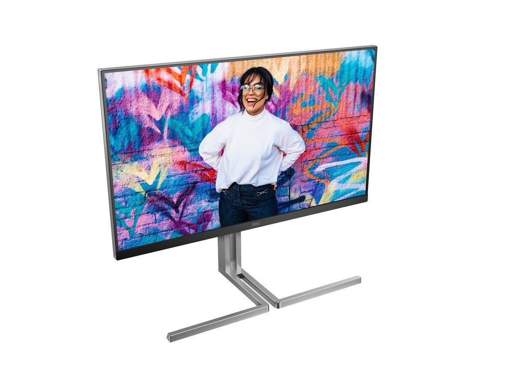AOC U32U3CV 31.5" Computer Monitor 3840 x 2160 4K Ultra HD LCD Black | Model U32U3CV