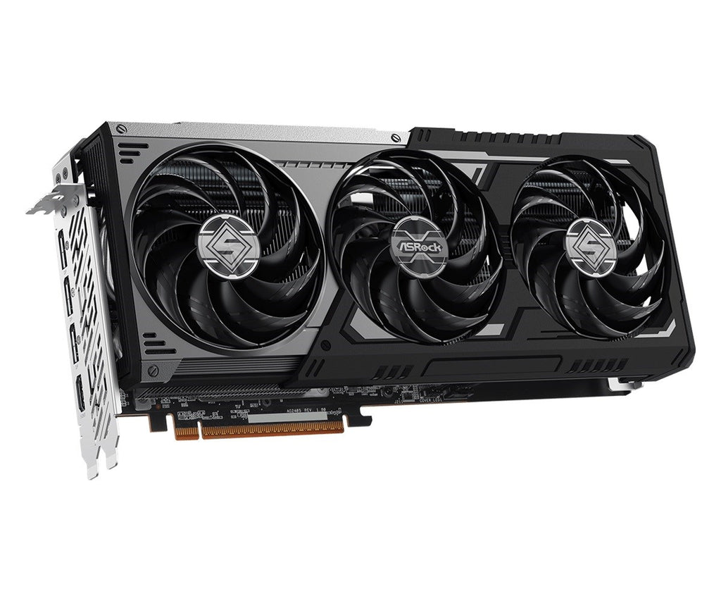 ASRock RX 9070 XT SLD - Graphics Card - 16GB GDDR6 - HDMI, 3 x DisplayPort (90-GA5VZZ-00UANF) RX9070XT DDR6 HDMI/3xDP
