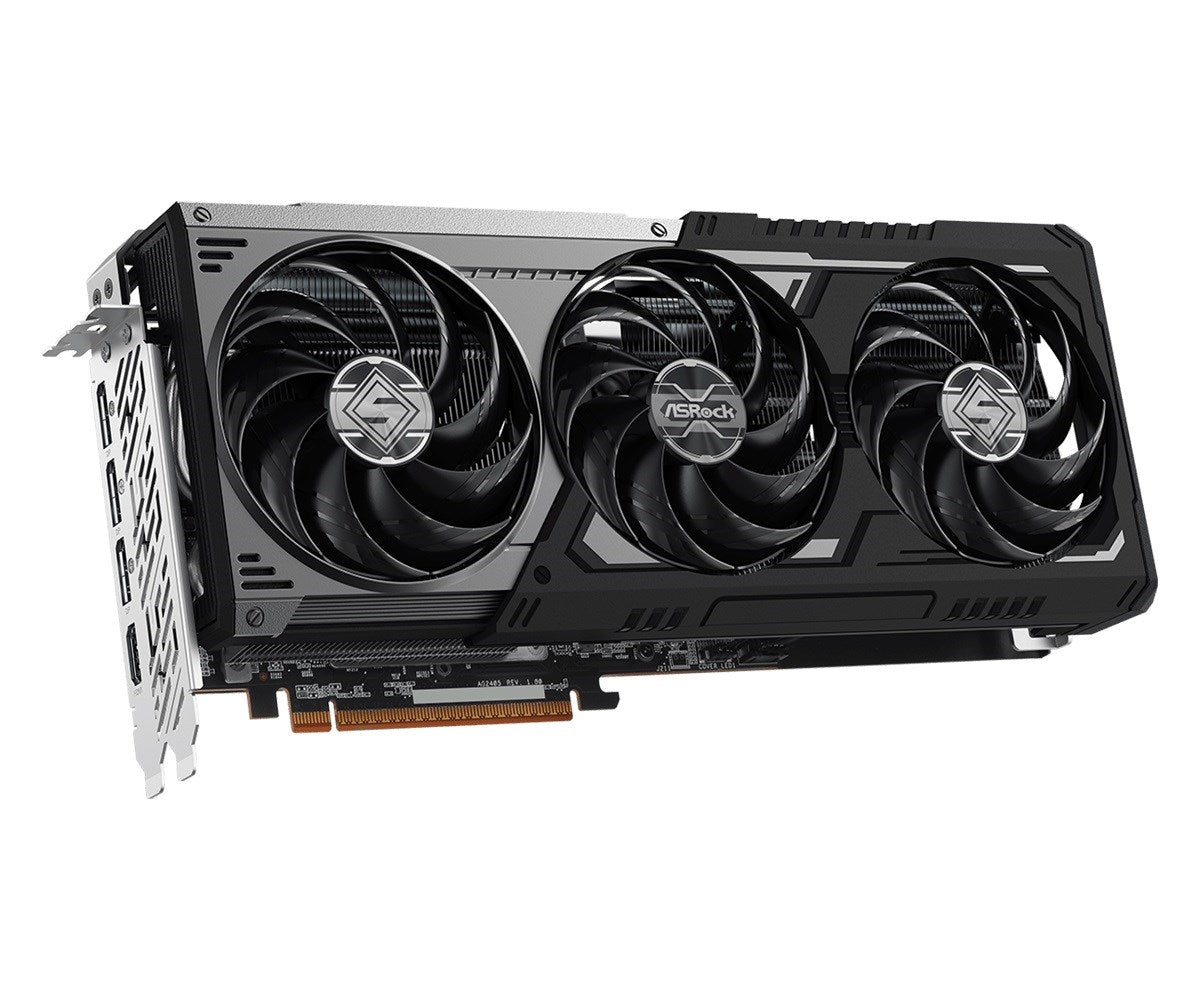 ASRock RX 9070 XT SLD - Graphics Card - 16GB GDDR6 - HDMI, 3 x DisplayPort (90-GA5VZZ-00UANF) RX9070XT DDR6 HDMI/3xDP