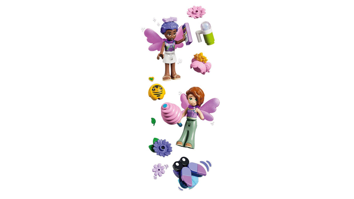 LEGO FRIENDS Spinning Flower and Fairy Teacup Ride, 321 Pieces, Ages 7+, Model 42702