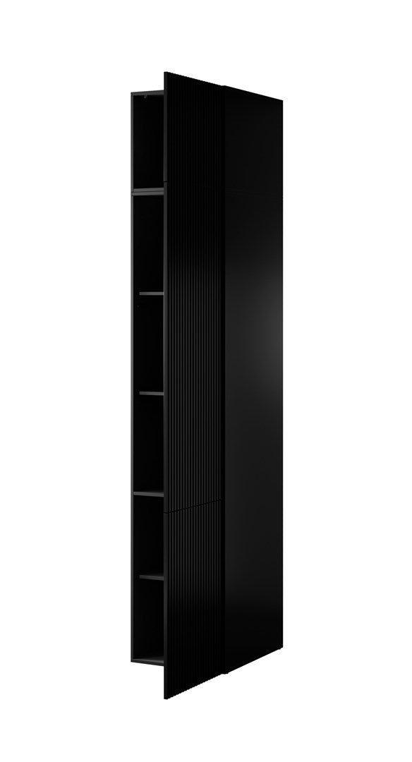 Wardrobe PAFOS 1D BASE 45x55 5x45 Black Matt