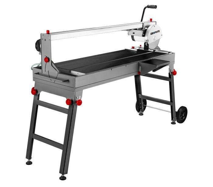 GRAPHITE 59G887 Benchtop Tile Saw 1200W 66500 g 1680x600x615mm