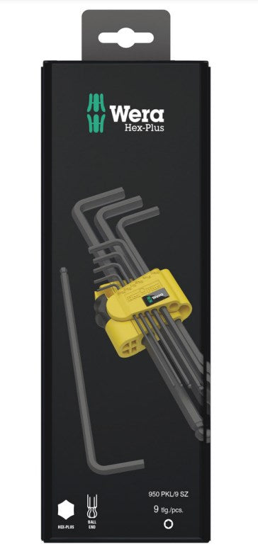 Wera 05133180001 hex key L-shaped hex key set Imperial 9 pc(s)