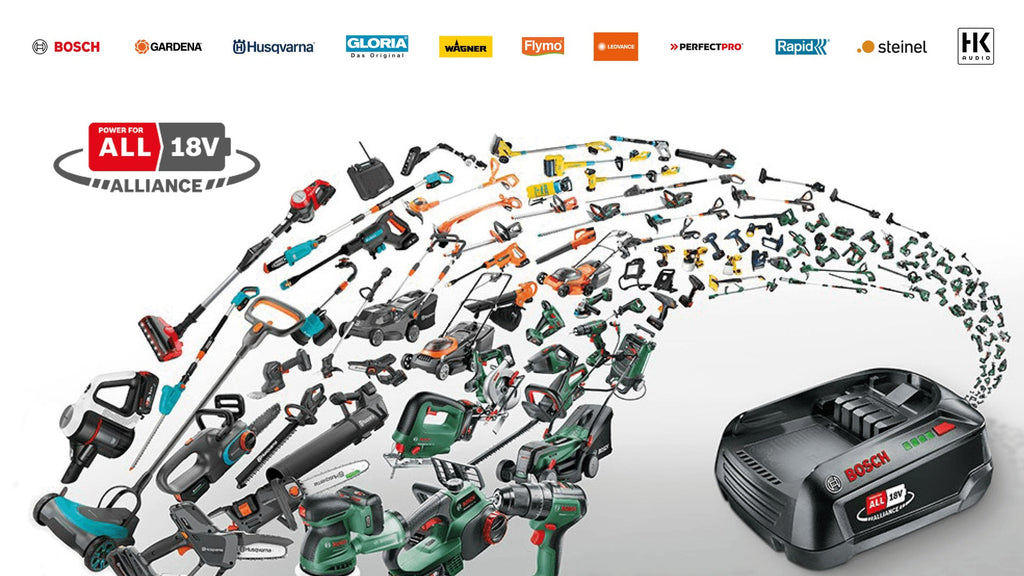 Bosch AdvancedShear 18V-10 Cordless Grass Shear 10 cm Lithium-Ion (Li-Ion) Black Green