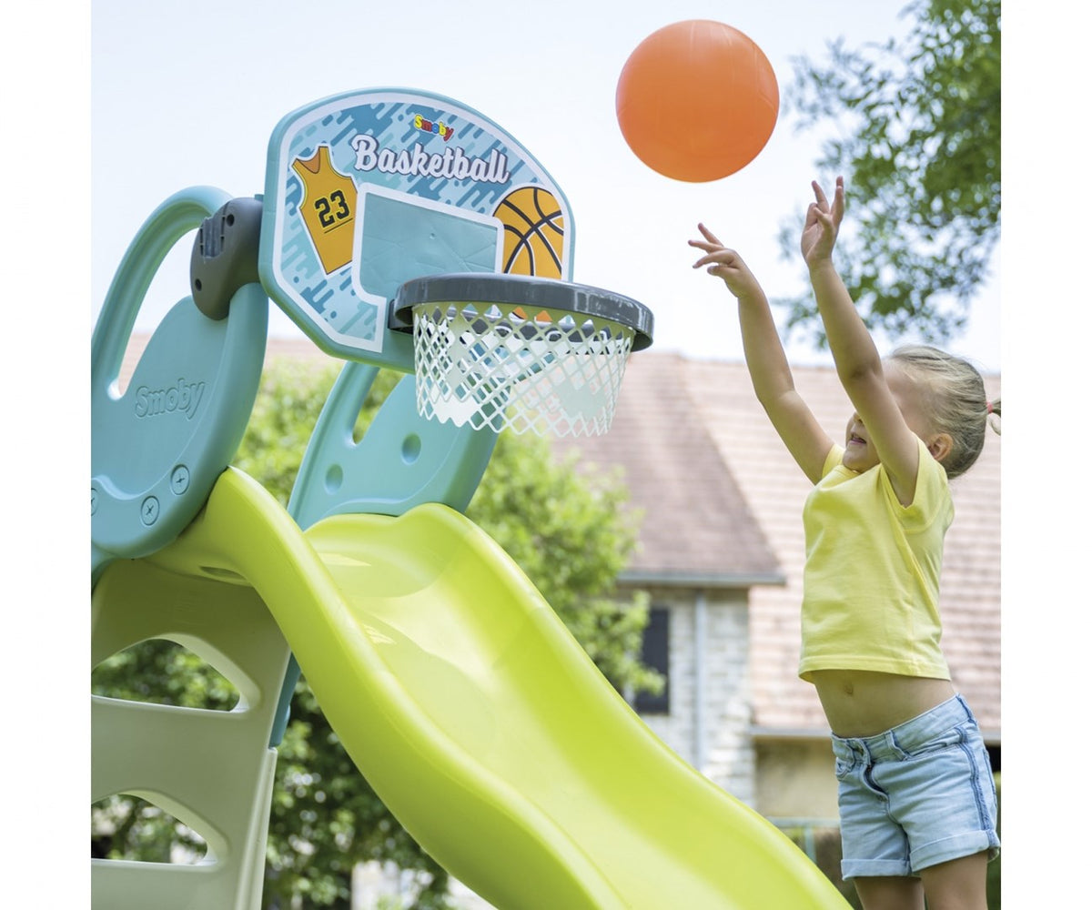 Smoby Basketball Hoop Baseball Set