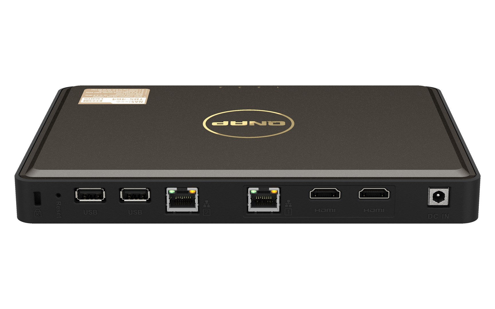 QNAP TBS-464 - NAS Server - 4 Bays - RAID 0,1, 5,6, 10 - 8 GB RAM - 2.5 Gigabit Ethernet