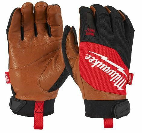 Milwaukee leather gloves M/8 hybrid