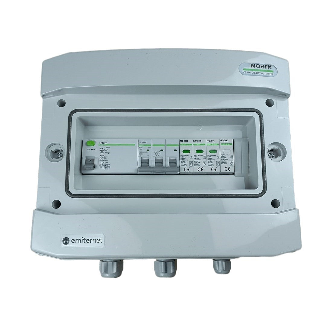 EMITER Junction Box AC Hermetic IP65 50A 3-Phase EM-316N_AC