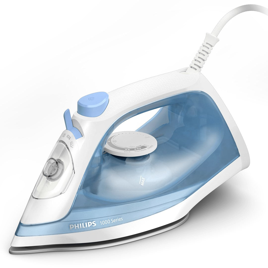Philips Steam Iron 2000W DST1030/20 with Non-Stick Soleplate and 0.25 L Water Tank