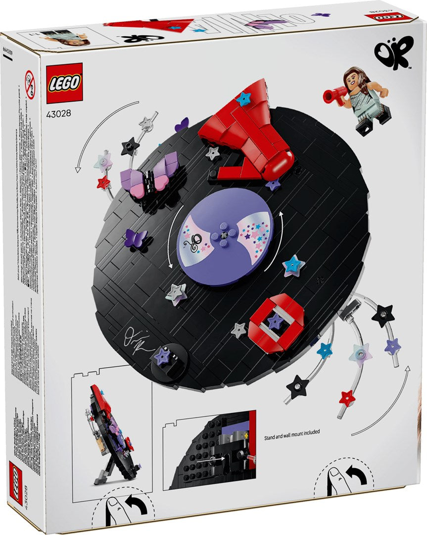 LEGO EDITIONS 43028 Olivia Rodrigo's Vinyl Record
